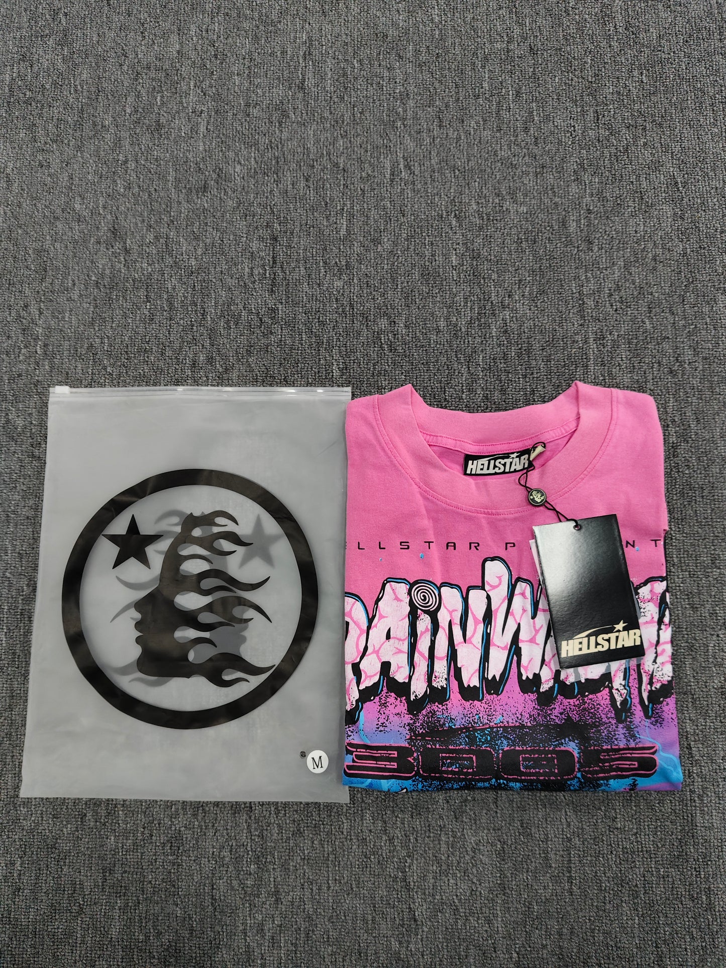 'Brainwashed' Pink Hellstar Tee