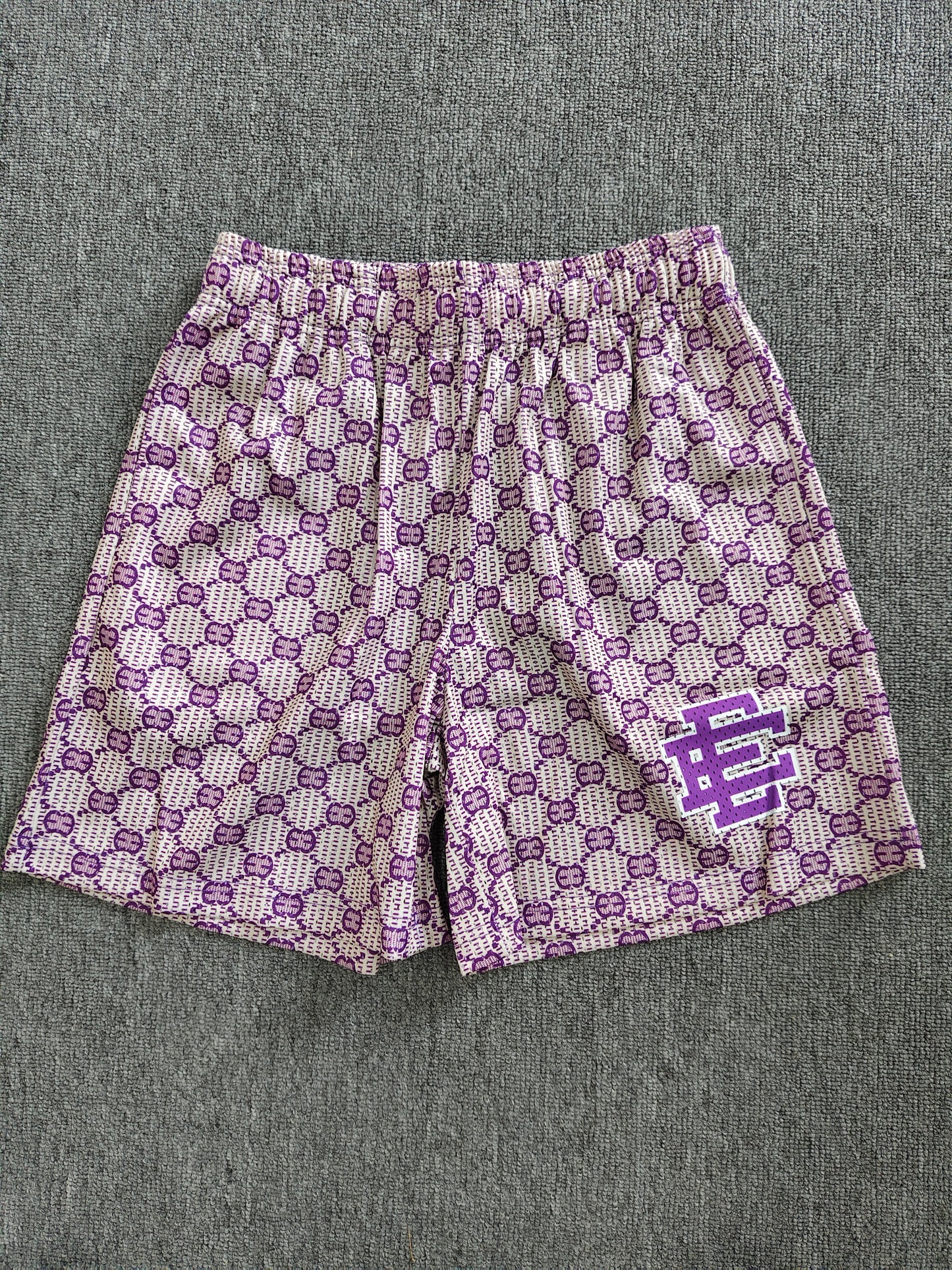 Purple GG Eric Emanuel Shorts