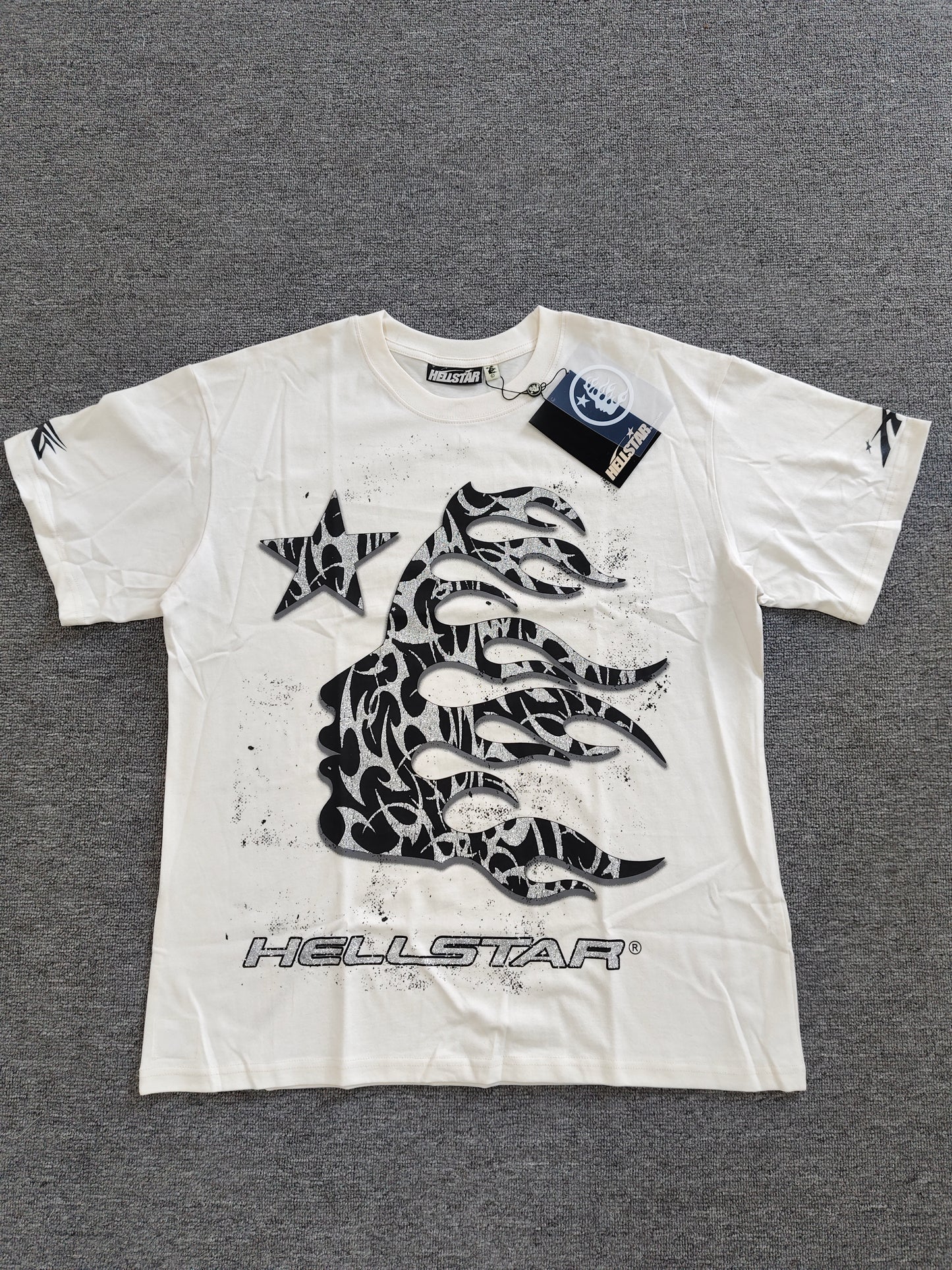 White Hellstar Tee