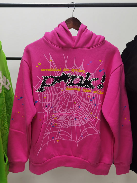 Sp5der P*nk Hoodie