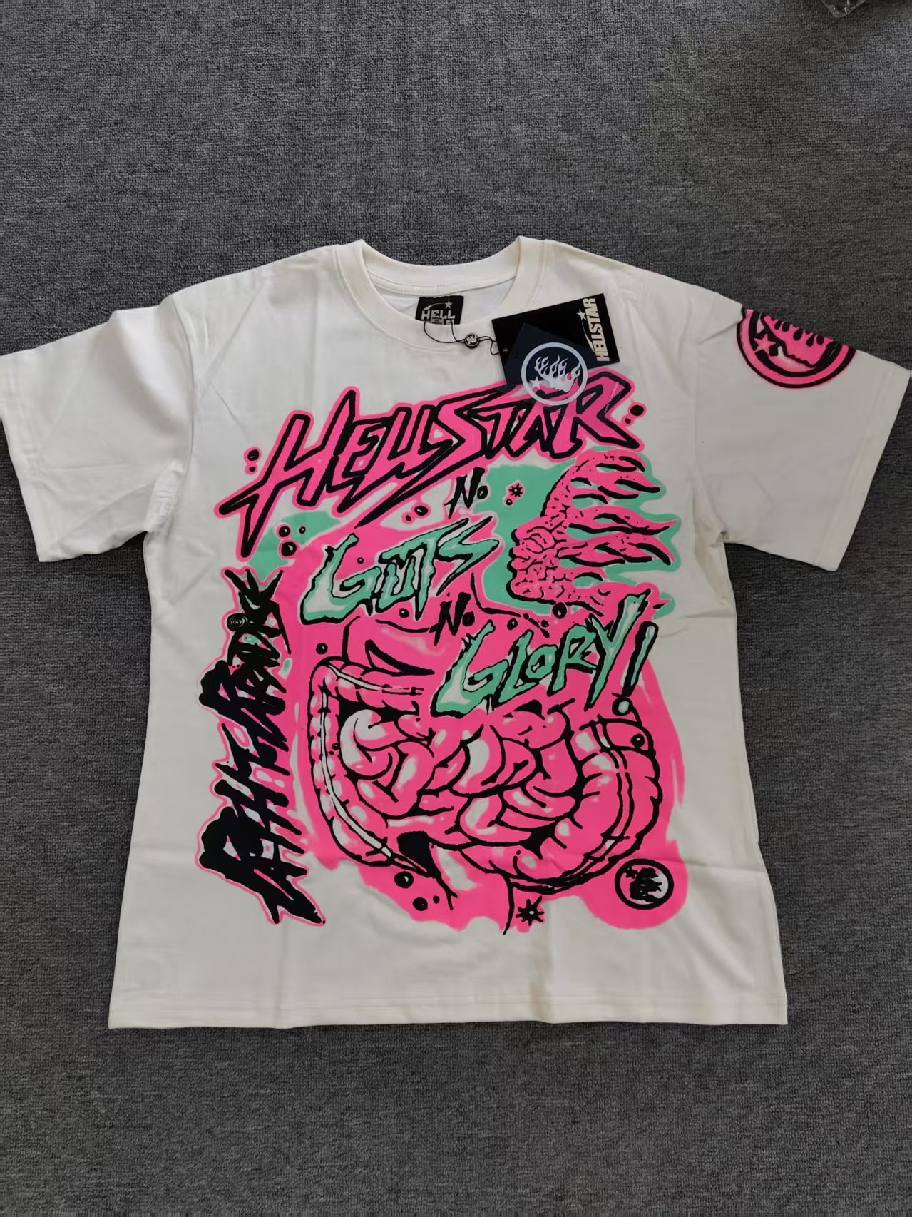 'NO GLORY NO GUTS' Hellstar Tee