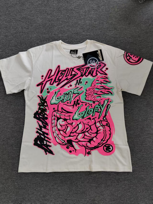 'NO GLORY NO GUTS' Hellstar Tee