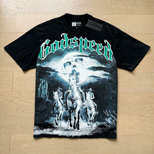 Cowboy Green Godspeed Tee