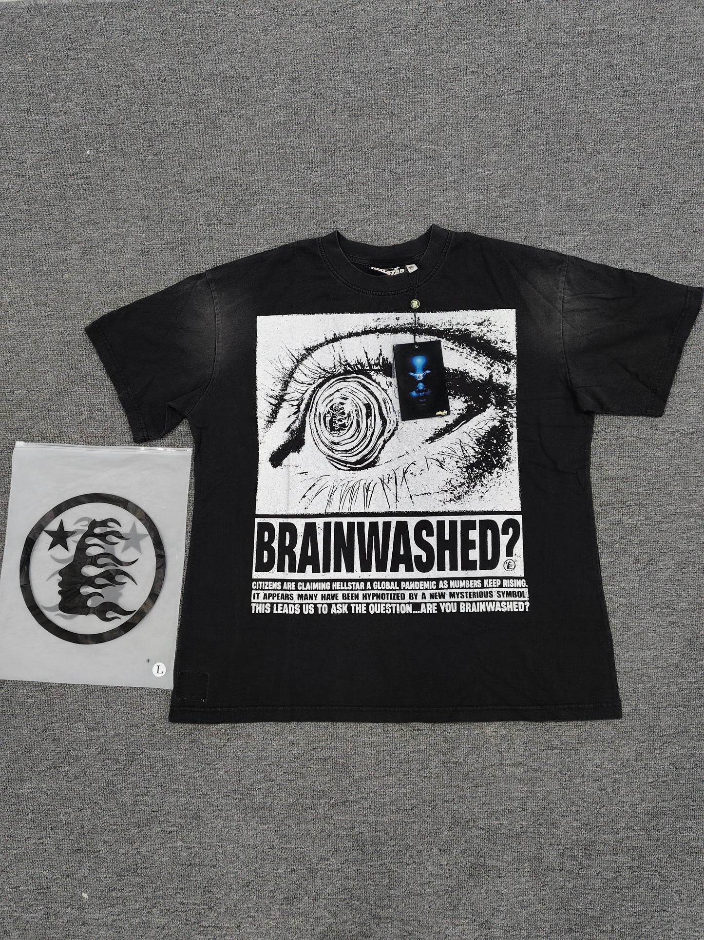 'BRAINWASHED?' Hellstar Tee