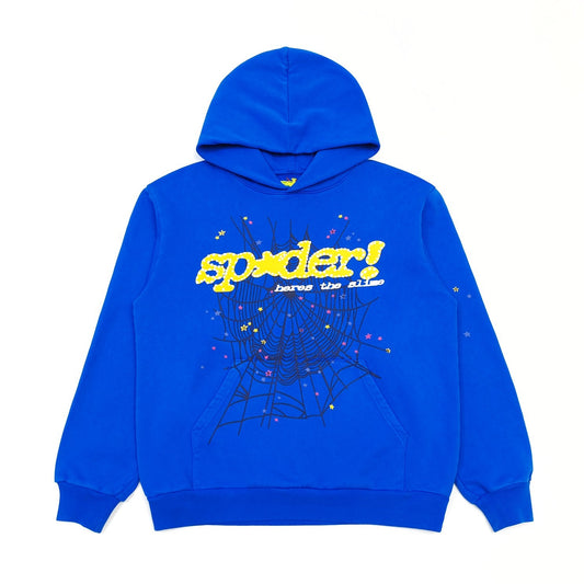 Sp5der TC Blue Hoodie