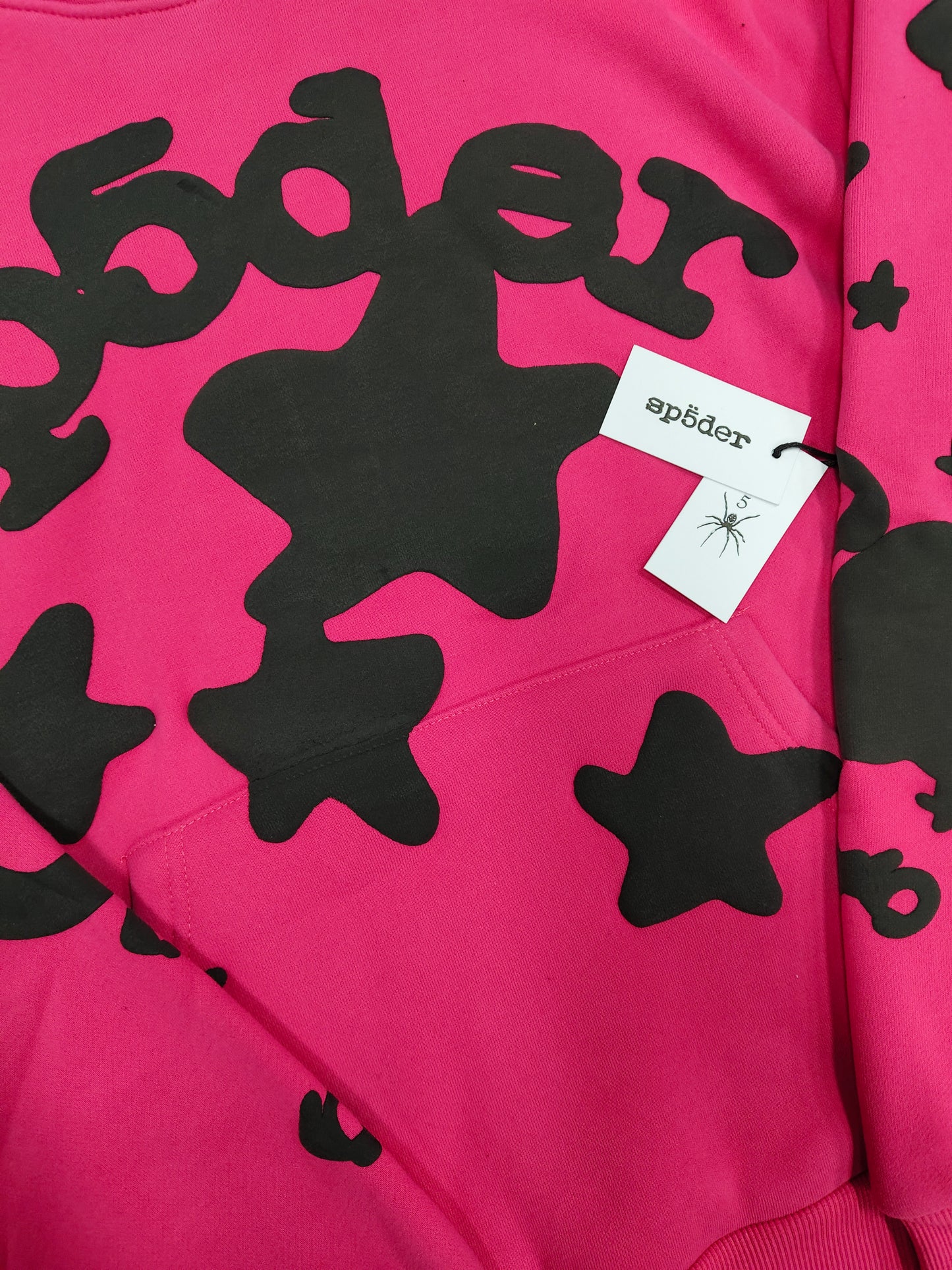 Pink Beluga Spider Hoodie
