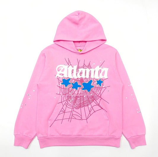 Atlanta Pink Sp5der Hoodie
